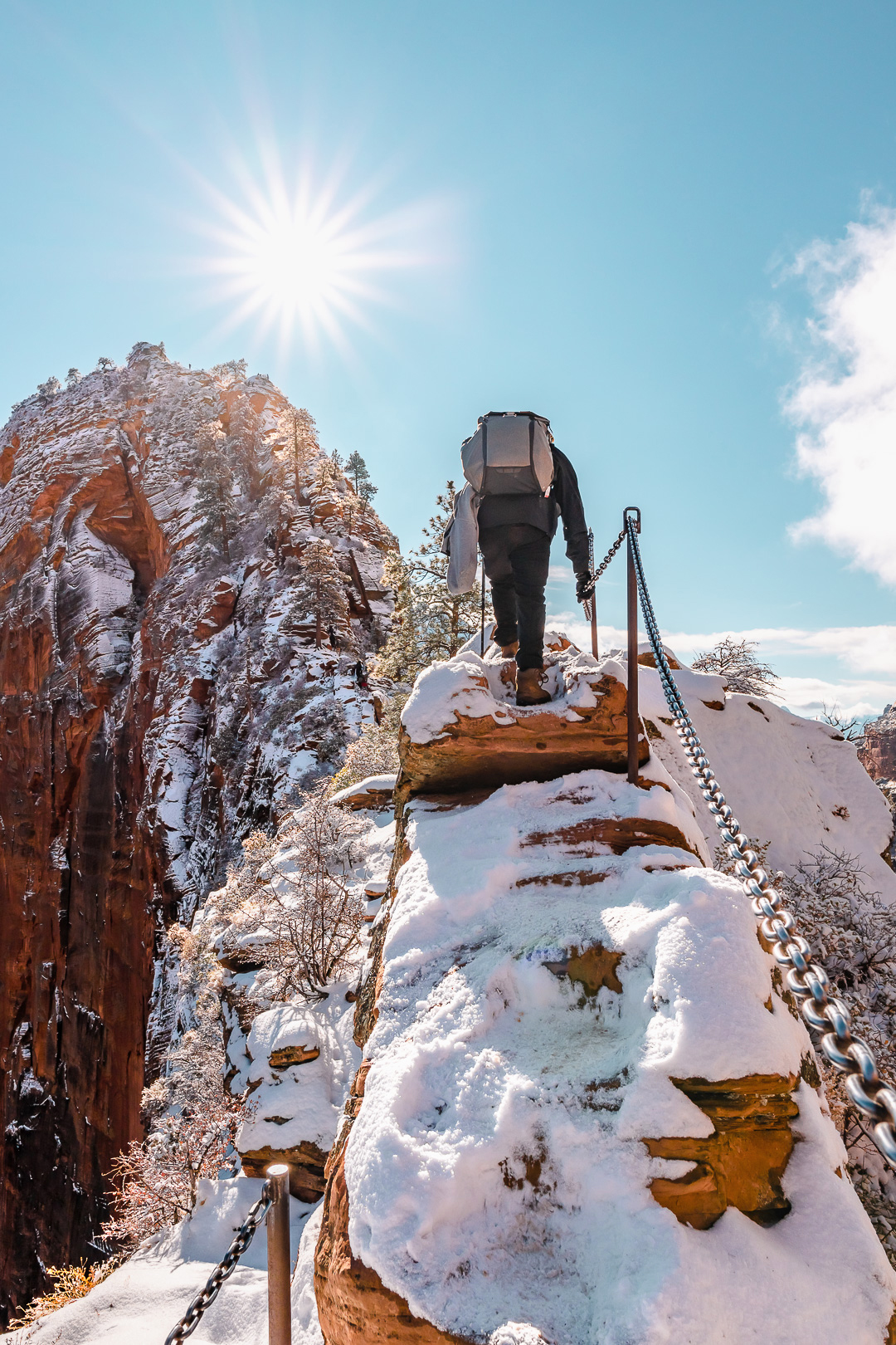 Zion National Park : Guide To Hiking Angels Landing In Winter - The ...