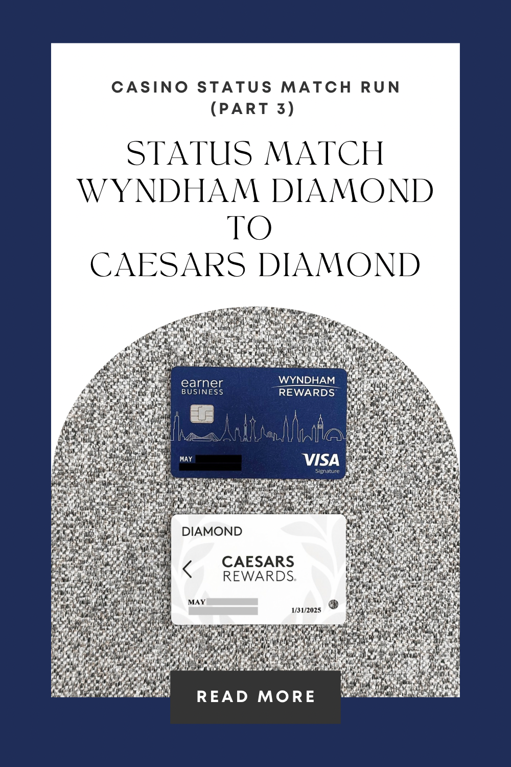 Casino Status Match Run (Part 3): Caesars Diamond Status Match